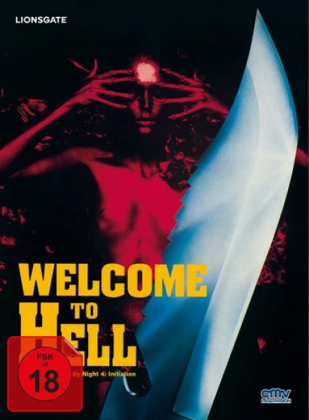 Welcome to Hell - Limited Uncut 555 Edition (DVD+Blu-ray Disc) - Mediabook - Cover A