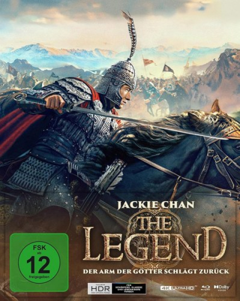 The Legend - Der Arm der Götter schlägt zurück (4K UHD+Blu-ray Disc) - Mediabook