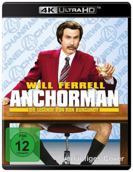 Anchorman - Die Legende von Ron Burgundy (4K UHD+Blu-ray Disc)