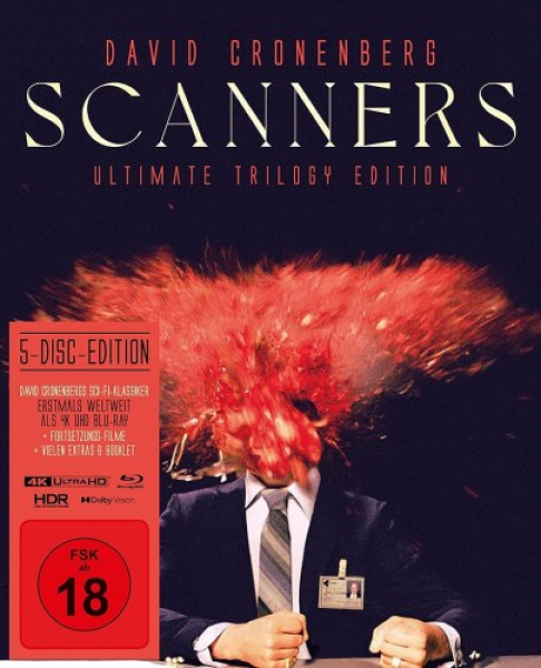 Scanners  (4K UHD+4x Blu-ray Disc) - Ultimate Edition