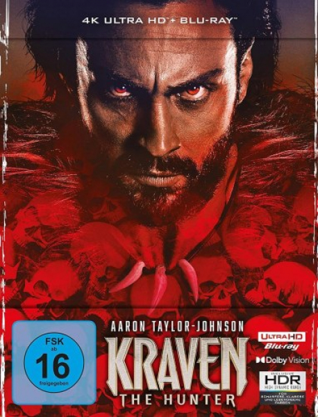 Kraven the Hunter  (4K UHD+Blu-ray Disc) - Steelbook Edition