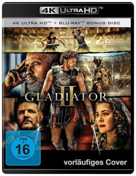 Gladiator II (4K UHD+Bonus Blu-ray Disc)