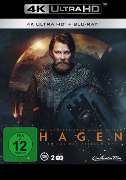 Hagen - Im Tal der Nibelungen (4K UHD+Blu-ray Disc)