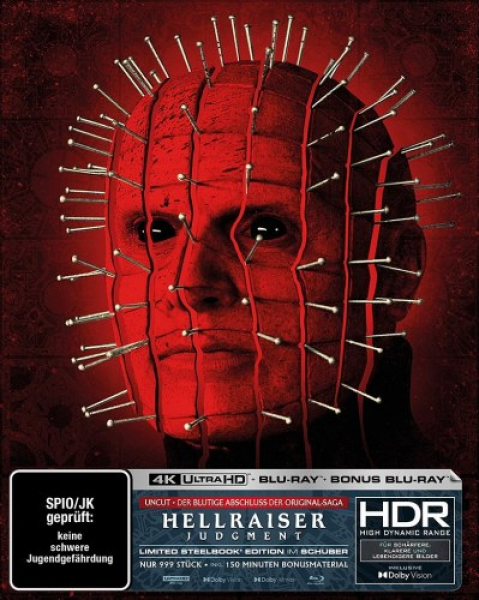 Hellraiser: Judgment (4K UHD+Blu-ray Disc) - Limited Steelbook Edition - Cover C