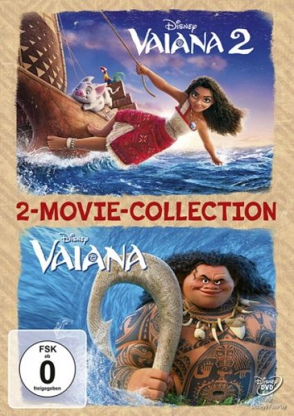 Vaiana 1+2 - 2-Movie-Collection