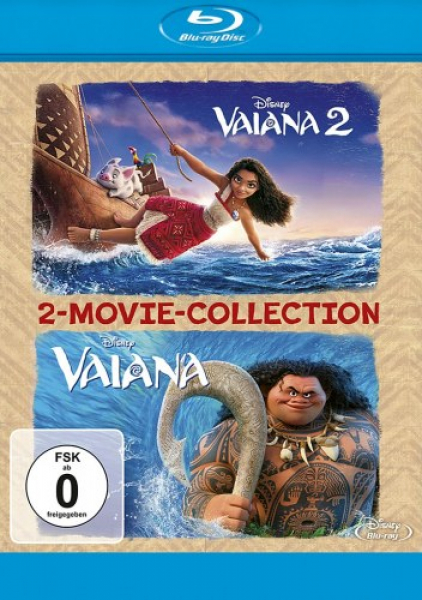 Vaiana 1+2 - 2-Movie-Collection (Blu-ray Disc)