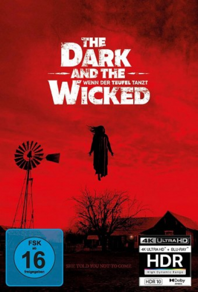 The Dark and the Wicked - Limited Uncut 666 Edition (4K UHD+Blu-ray Disc) - Mediabook - Cover A