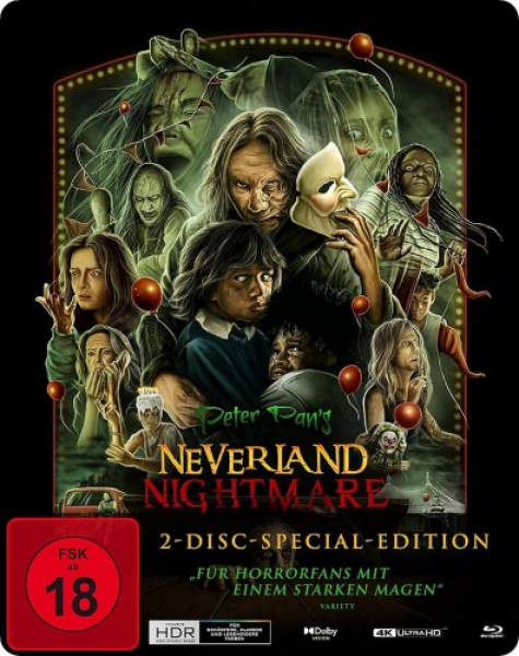 Peter Pan's Neverland Nightmare (4K UHD+Blu-ray Disc) - Limited Steelbook Edition