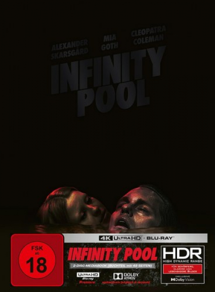 Infinity Pool - Limited 666 Edition (4K UHD+Blu-ray Disc) - Mediabook - Cover B
