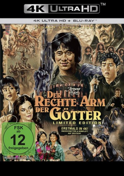 Armour of God - Der Rechte Arm der Götter (4K UHD+Blu-ray Disc) Legacy Collection