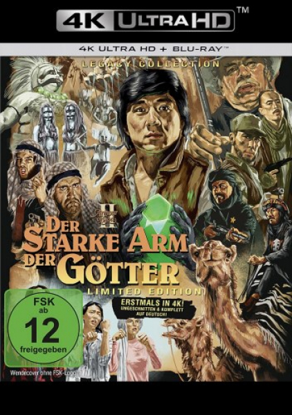Armour of God 2 - Der starke Arm der Götter (4K UHD+Blu-ray Disc) Legacy Collection