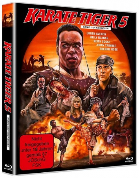 Karate Tiger 5 - König der Kickboxer - Scavano Edition (Blu-ray Disc)