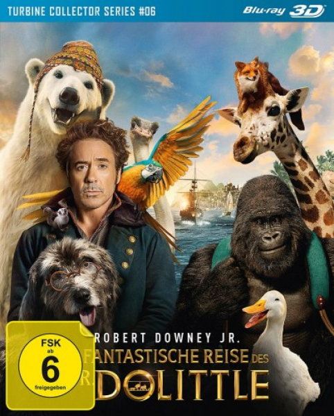 Die fantastische Reise des Dr. Dolittle - Blu-ray 3D - Turbine Collector Series #06 (Blu-ray Disc)