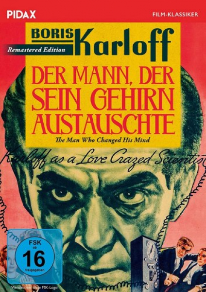 Der Mann, der sein Gehirn austauschte - Pidax Film-Klassiker