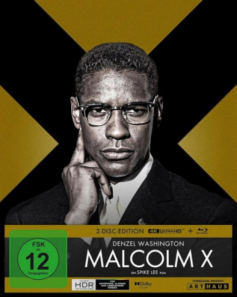 Malcolm X - Limited Edition (4K UHD+Blu-ray Disc) - Mediabook