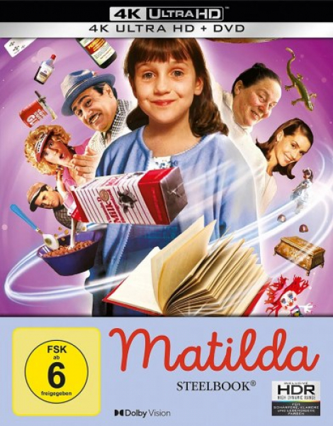 Matilda (4K UHD+Blu-ray Disc) - Limited Steelbook Edition