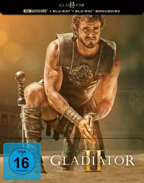 Gladiator II (4K UHD+Blu-ray Disc) - Limited Steelbook Edition