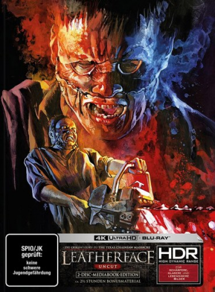 Leatherface - Limited Uncut Edition (4K UHD+Blu-ray Disc) - Mediabook