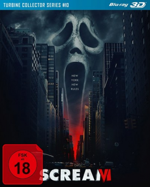 Scream 6 - Blu-ray 3D - Turbine Collector Series #10 (Blu-ray Disc)