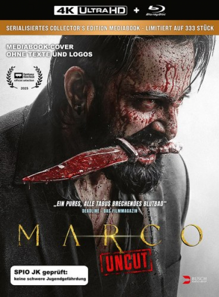 Marco - Limited Uncut Edition (4K UHD+Blu-ray Disc) - Mediabook - Cover A