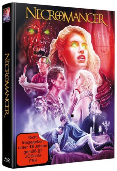 Necromancer - Das Tor zur Hölle - Limited Uncut Edition (3x Blu-ray Disc) - Wattiertes Mediabook