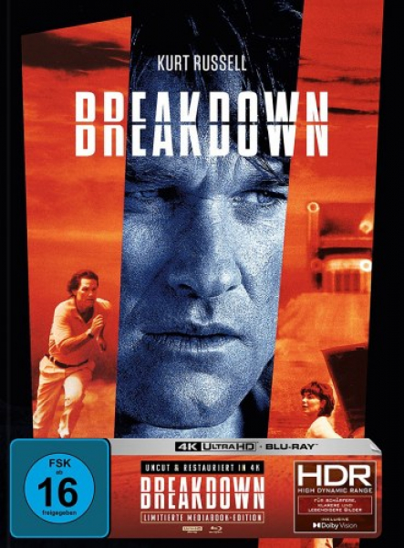 Breakdown - Limited Edition (4K UHD+Blu-ray Disc) - Mediabook - Cover A