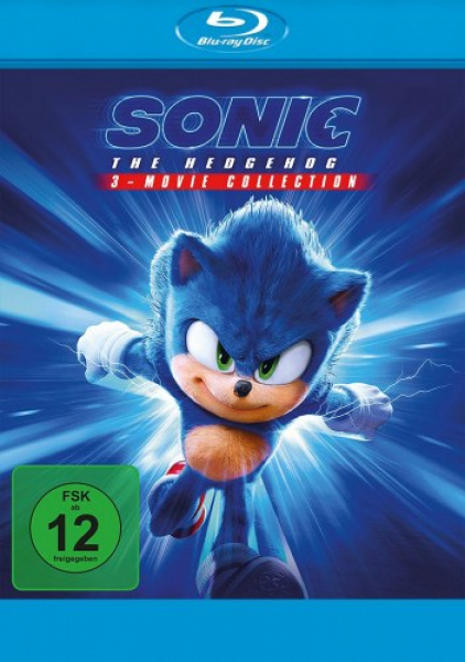 Sonic the Hedgehog - 3-Movie Collection (Blu-ray Disc)