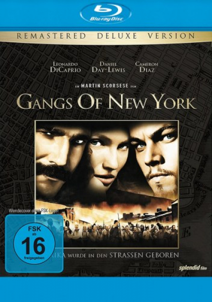 Gangs of New York - Remastered Deluxe Edition (Blu-ray Disc)