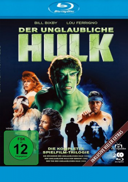 Der unglaubliche Hulk - Die komplette Spielfilm-Trilogie von 1988-1990 (Blu-ray Disc)
