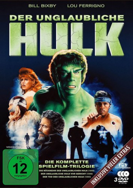 Der unglaubliche Hulk - Die komplette Spielfilm-Trilogie von 1988-1990