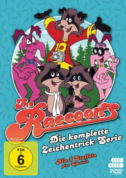 Die Raccoons - Die komplette Zeichentrickserie / 5 Staffeln plus Specials