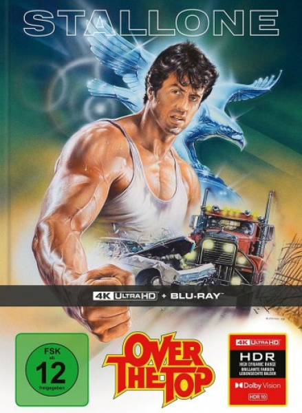 Over the Top - Limited Uncut Edition (4K UHD+Blu-ray Disc) - Mediabook