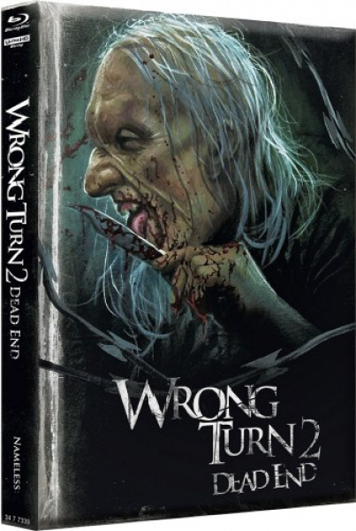 Wrong Turn 2 - Dead End - Limited Uncut Edition (4K UHD+Blu-ray Disc) - wattiertes Mediabook - Cover B