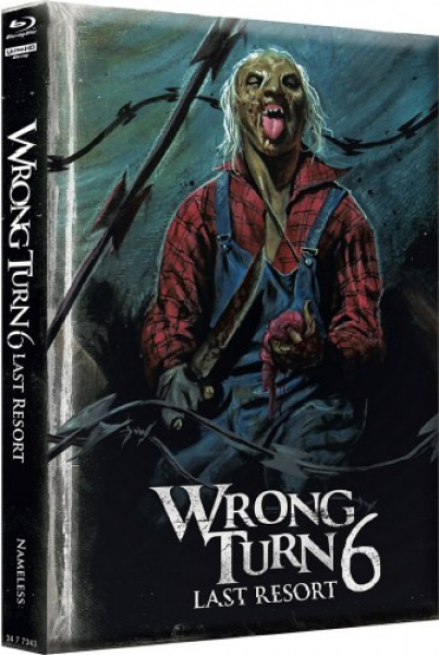 Wrong Turn 6 - Last Resort - Limited Uncut Edition (4K UHD+Blu-ray Disc) - wattiertes Mediabook - Cover B