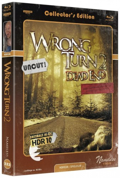 Wrong Turn 2 - Dead End - Limited Uncut Edition (4K UHD+Blu-ray Disc) – Mediabook - Cover C