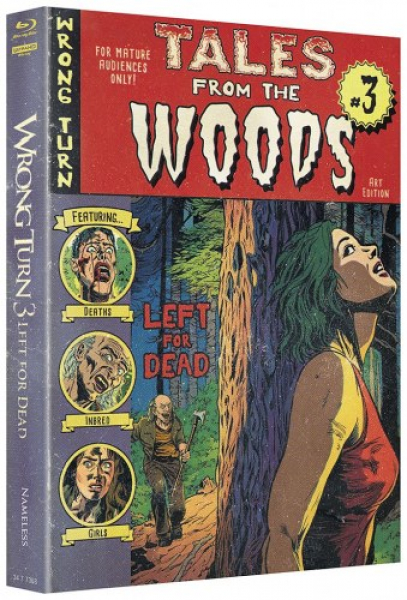 Wrong Turn 3 - Left for Dead - Limited Uncut Edition (4K UHD+Blu-ray Disc) – Mediabook - Cover D