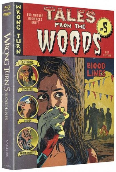 Wrong Turn 5 - Bloodlines - Limited Uncut Edition (4K UHD+Blu-ray Disc) – Mediabook - Cover D