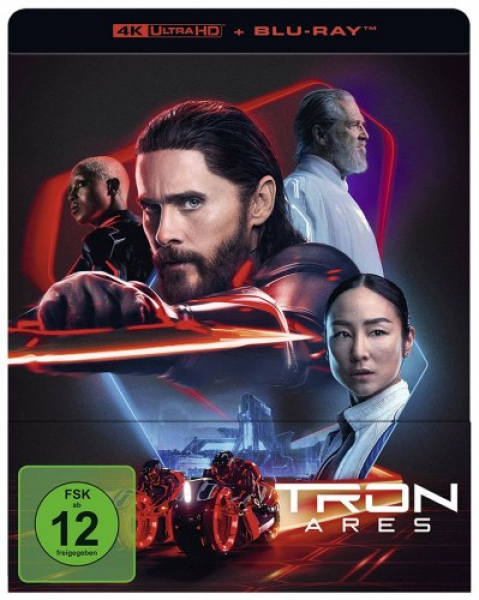 Tron: Ares (4K UHD+Blu-ray) - Limited Steelbook Edition