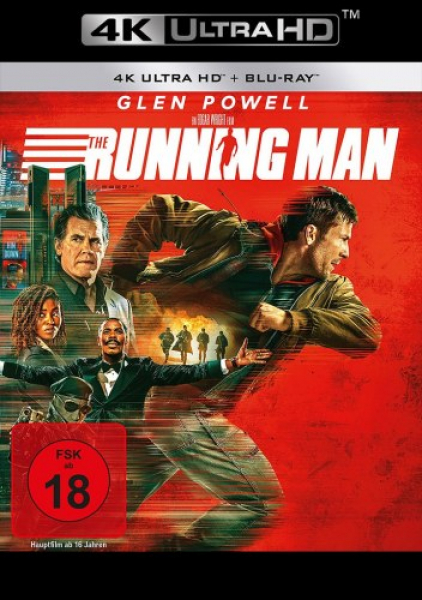 The Running Man - 2025 - (4K Ultra HD Blu-ray + Blu-ray)