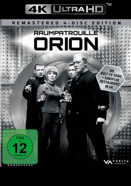 Raumpatrouille Orion (4K UHD) - Remastered 4-Disc-Edition