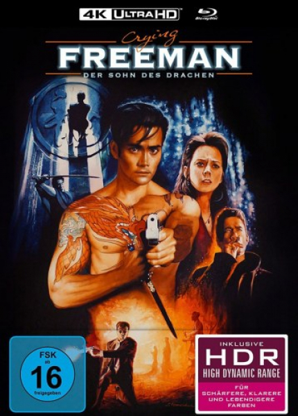 Crying Freeman - Der Sohn des Drachen - Limited Uncut Edition (4K UHD+Blu-ray Disc) - Mediabook
