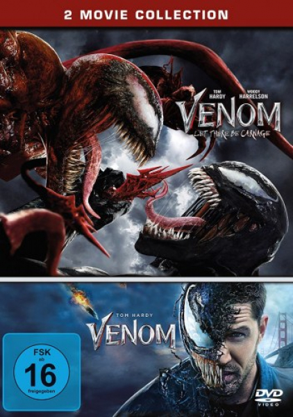 Venom & Venom: Let There Be Carnage - 2 Movie Collection (2 DVDs)