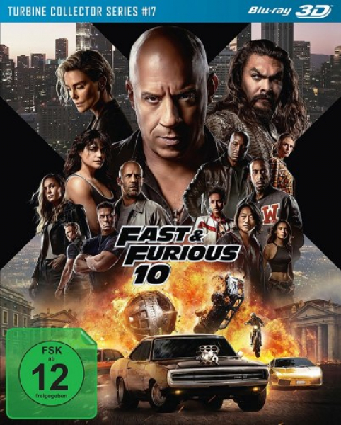 Fast & Furious 10 - Turbine Collector Series #17 - (3D Blu-ray Disc)