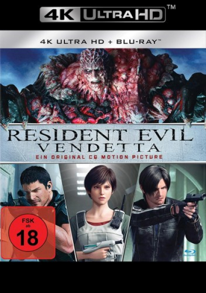 Resident Evil - Vendetta (4K UHD + Blu-ray Disc)