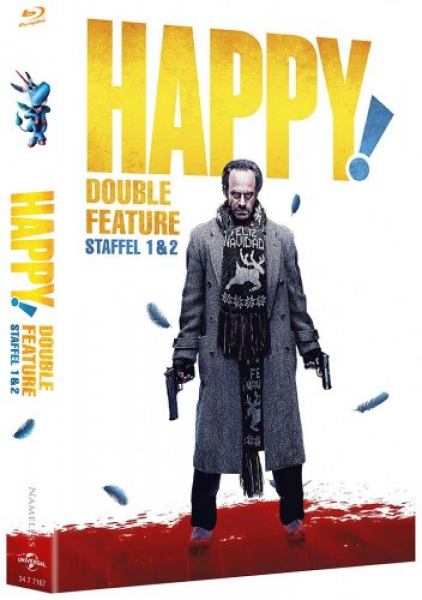 Happy! - Staffel 1&2 - Limited Edition (4x Blu-ray Disc) - Mediabook - Cover A