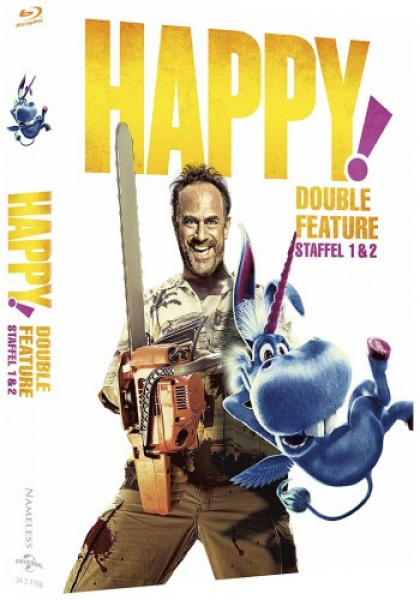Happy! - Staffel 1&2 - Limited Edition (4x Blu-ray Disc) - Mediabook - Cover B