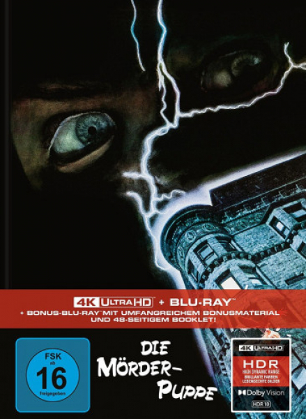 Chucky 1 - Die Mörderpuppe - Limited Uncut Edition (4K UHD+Blu-ray Disc+Bonus Blu-ray Disc) - Cover B
