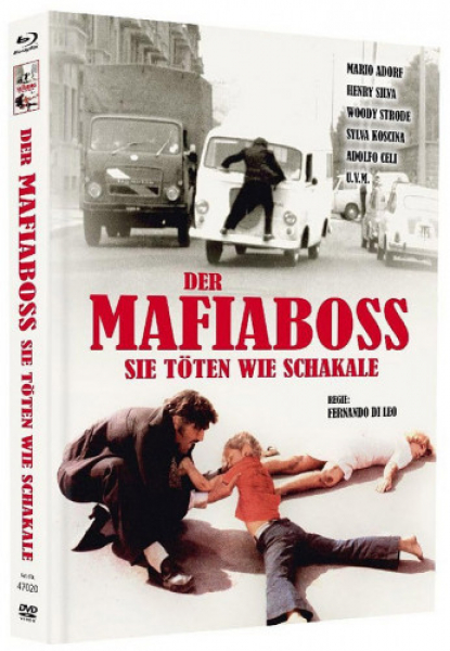 Der Mafiaboss - Sie töten wie Schakale - Limited Edition (DVD+Blu-ray Disc) - Mediabook - Cover A