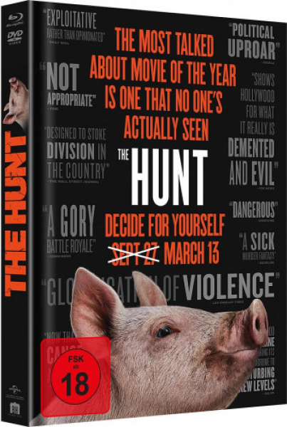 The Hunt - Limited Uncut Edition (DVD+Blu-ray Disc) - Mediabook - Cover B