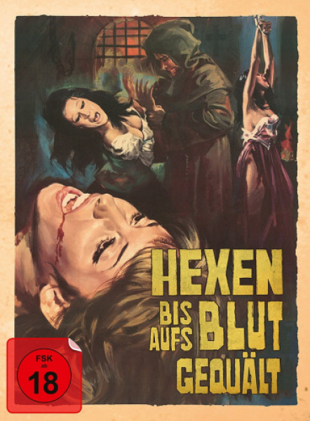 Hexen bis aufs Blut gequält - Limited Uncut Edition (4 UHD+3x Blu-ray Disc) - Mediabook - Cover E